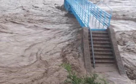 سيول الأمطار تجرف ثلاثة أطفال أشقاء في محافظة اب