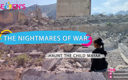 The nightmares of war haunt the child Mayar
