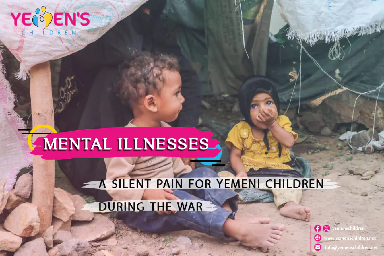 Mental illnesses.. a silent pain for Yemeni children during the war