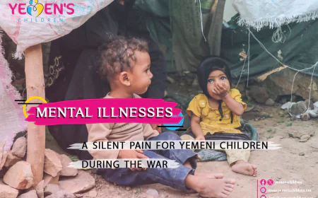 Mental illnesses.. a silent pain for Yemeni children during the war