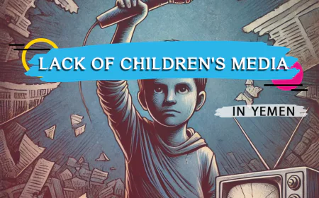 Lack of children's media in Yemen