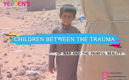Children between the trauma of war and the painful reality