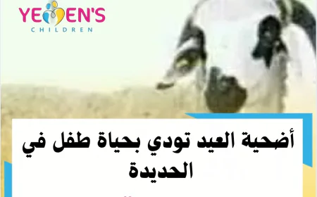 أضحية العيد تودي بحياة طفل في الحديدة