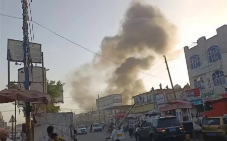 تعز.. مقتل طفلين وإصابة 4 من أقاربهم بانفجار مخزن أسلحة