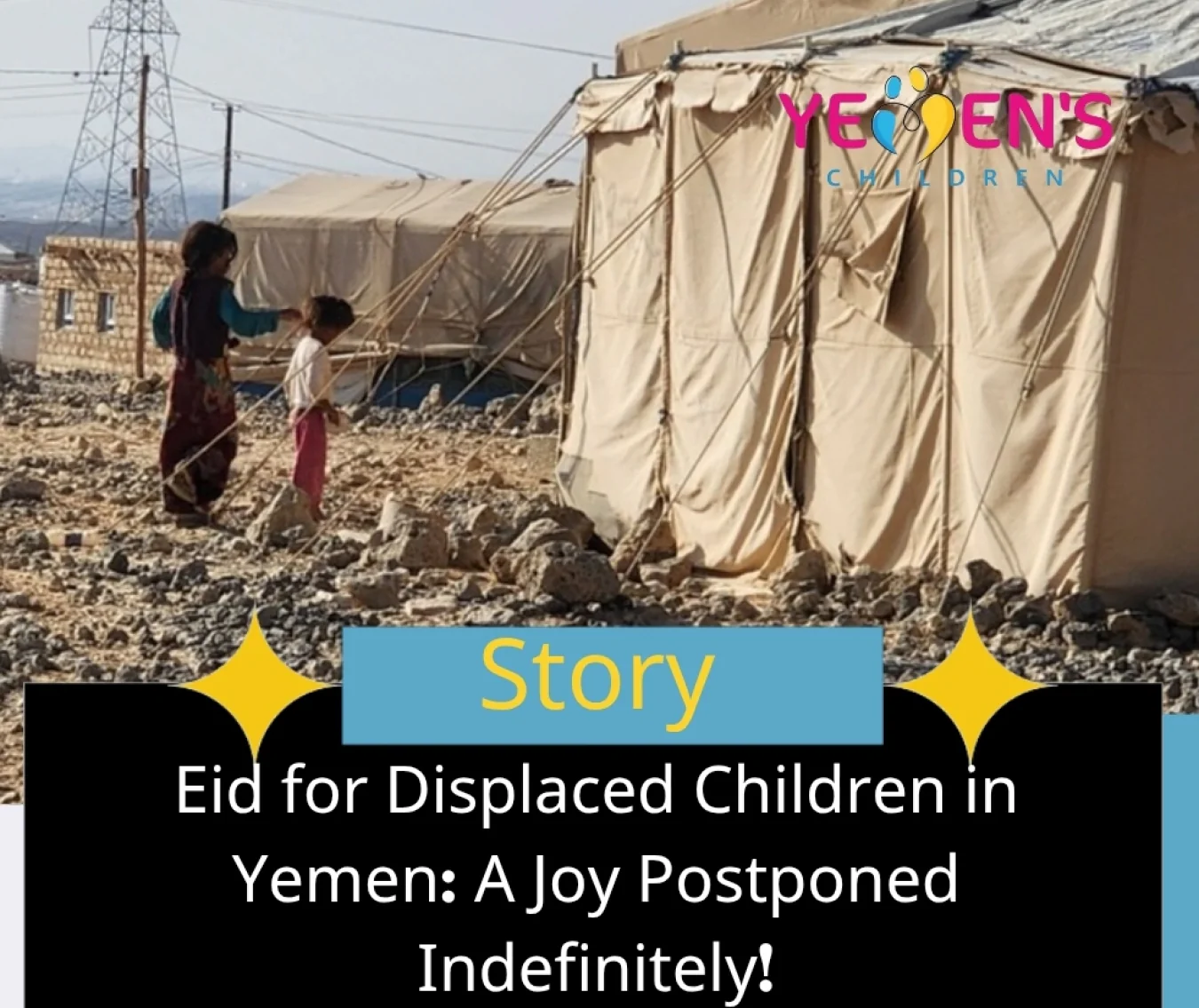 Eid for Displaced Children in Yemen: A Joy Postponed Indefinitely!