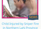 Child Injured by Sniper Fire in Northern Lahj Province