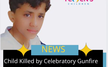 Child Killed by Celebratory Gunfire at Wedding in Bayhan District