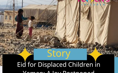 Eid for Displaced Children in Yemen: A Joy Postponed Indefinitely!