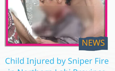 Child Injured by Sniper Fire in Northern Lahj Province