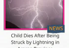 Child Dies After Being Struck by Lightning in Amran Province