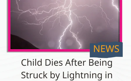 Child Dies After Being Struck by Lightning in Amran Province