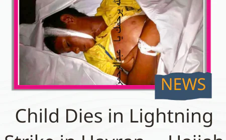 Child Dies in Lightning Strike in Hayran – Hajjah