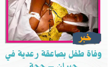 وفاة طفل بصاعقة رعدية في حيران – حجة