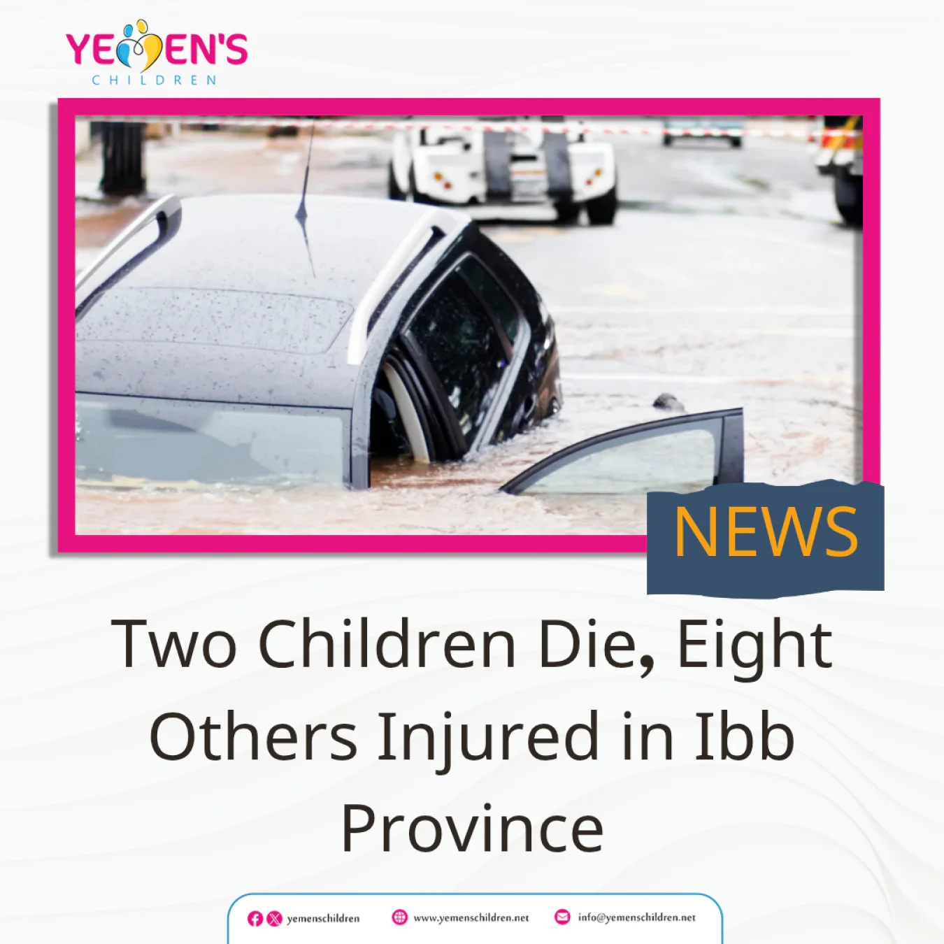 Two Children Die, Eight Others Injured in Ibb Province