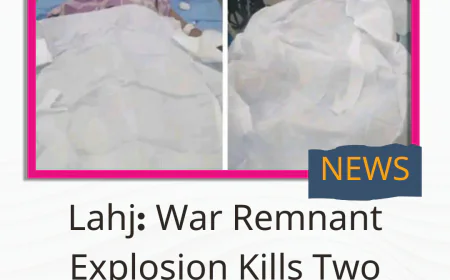 Lahj: War Remnant Explosion Kills Two Children