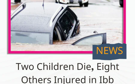 Two Children Die, Eight Others Injured in Ibb Province