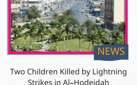 Two Children Killed by Lightning Strikes in Al-Hodeidah