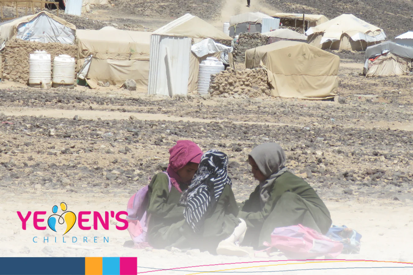 أطفالي بلا هوية.. نصف أطفال المخيمات في مأرب بلا شهادات ميلاد