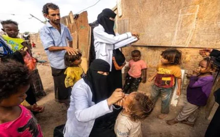 اليمن: أكثر من 450 إصابة بشلل الأطفال بسبب منع الحوثيين للقاحات