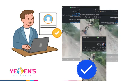أب في تعز مديرية المواسط  يقوم بضرب وسحب إبنه على طول الطريق