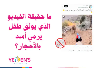 ما حقيقة الفيديو الذي يوثق طفل يرمي أسد بالأحجار