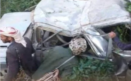 إصابة ثلاثة أطفال في حادث مروري بمحافظة حجة