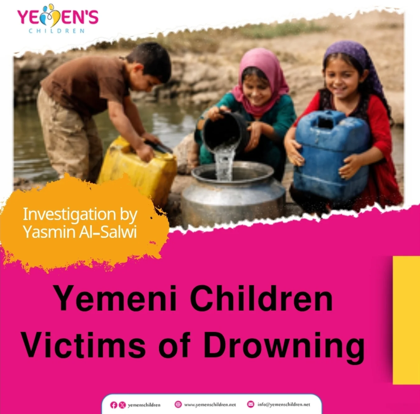 Yemen’s Children: Victims of Drowning