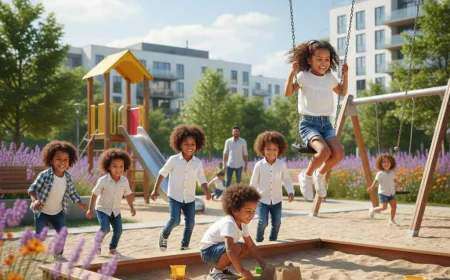 المساحات الأمنة للأطفال