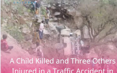 A Child Killed and Three Others Injured in a Traffic Accident in Southern Taiz