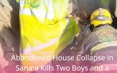 Abandoned House Collapse in Sana’a Kills Two Boys and a Woman