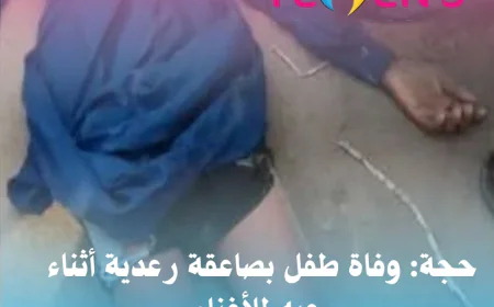 حجة: وفاة طفل بصاعقة رعدية أثناء رعيه للأغنام