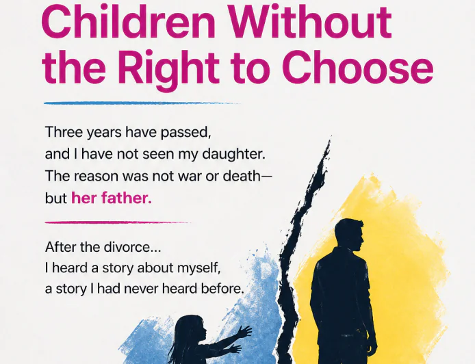 After Divorce… Children Without the Right to Choose