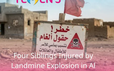 Four Siblings Injured by Landmine Explosion in Al Hudaydah