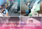 Five Children Killed, Eight Others Injured in Explosive Ordnance Blast in Al-Dhalea