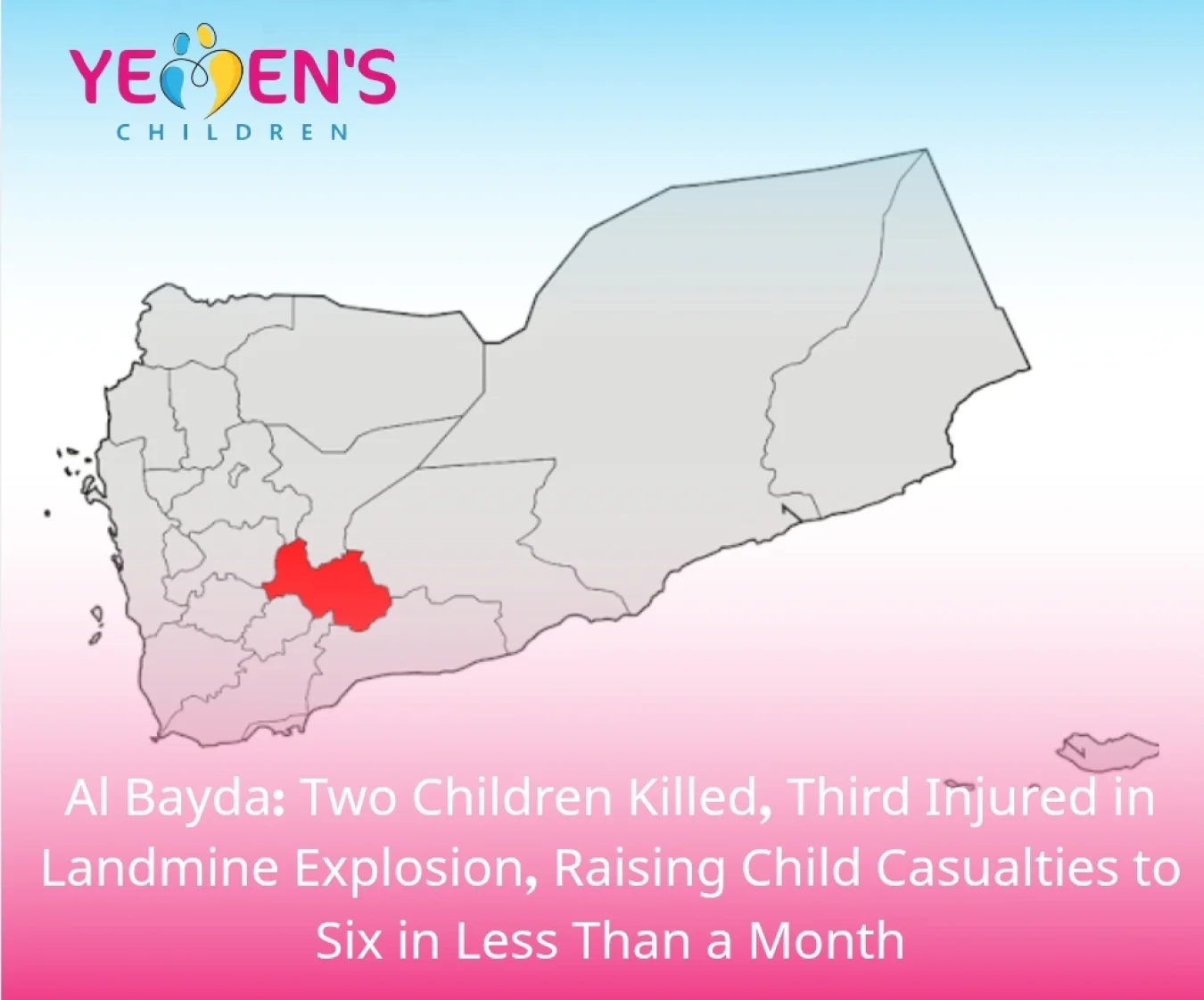 Al Bayda: Two Children Killed, Third Injured in Landmine Explosion, Raising Child Casualties to Six in Less Than a Month