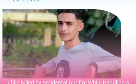 Child Killed by Accidental Gunfire While Handling a Firearm in Mushra'a Wa Hadnan, Taiz